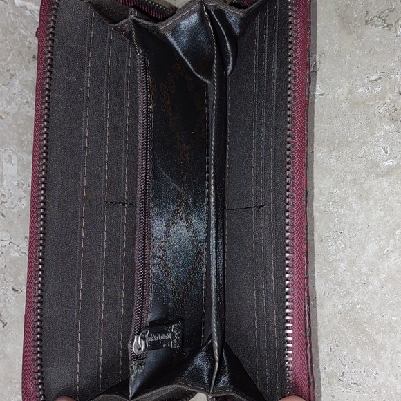 Trinity Ranch by Montana West Embellished Faux Leather Wristlet/Wallet - Picture 7 of 13